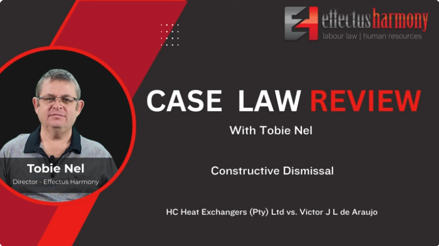 Case Law Review: Constructive Dismissal