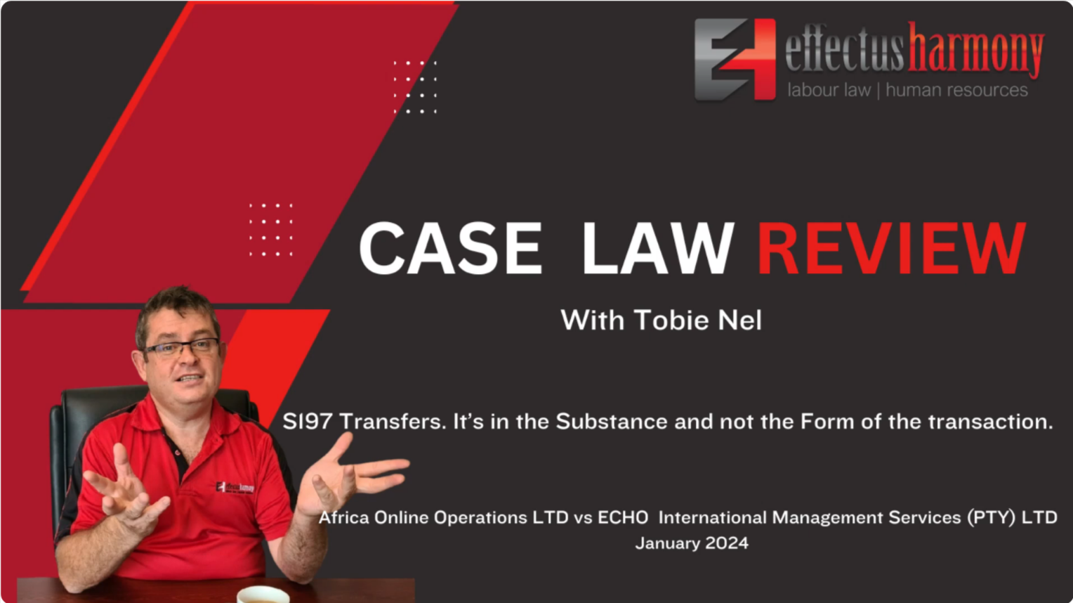 Section 197 & Section 187 Transfers: What the Africa Online vs Echo International Case Teaches Employers